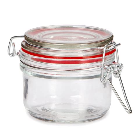 Darice Small Glass Jar w/Locking Lid 3 x 2.7 inches - Walmart.com - Walmart.com