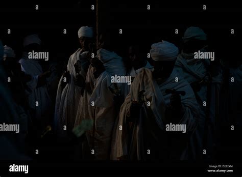 inside the lalibela churches during a procession Stock Photo - Alamy