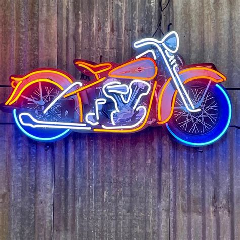 Motorcycle Neon - Neon Signs | Mancave Madness