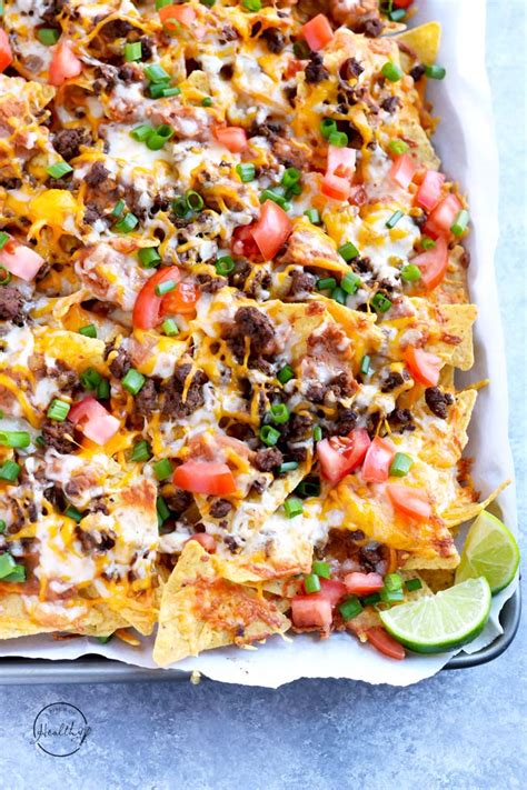 Epic Beef Nachos Supreme (Better Than Taco Bell) - A Pinch of Healthy