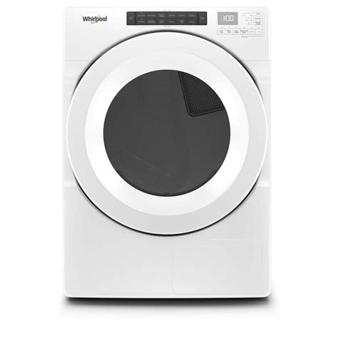 Reviews for Whirlpool 7.4 cu. ft. 240 Volt Stackable White Electric Ventless Dryer with ...