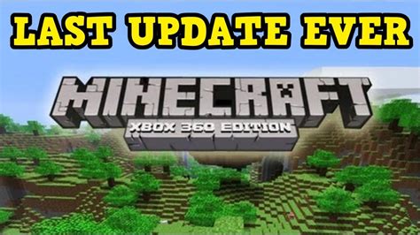 Xbox 360 Minecraft Update