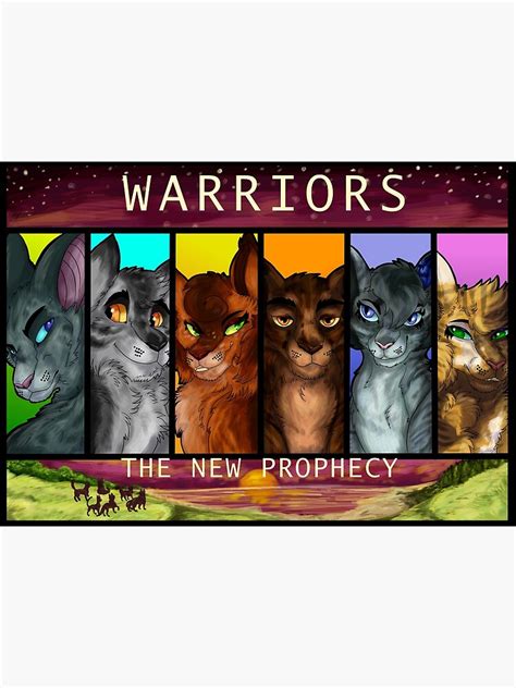 "Warriors - The New Prophecy Poster" Poster for Sale by Bethisadolphin | Redbubble