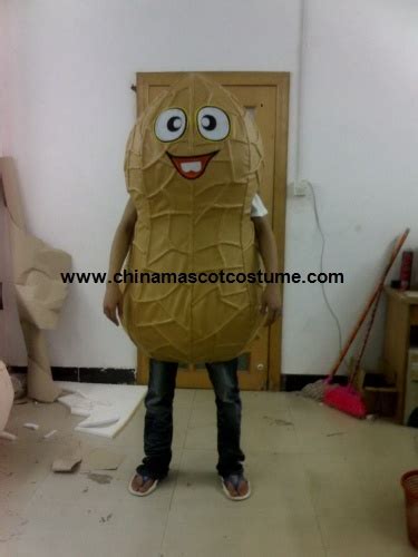 Peanut plant mascot costume