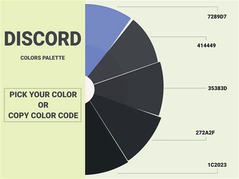 Discord color palette 15601595 Vector Art at Vecteezy