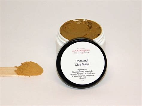 Face Mask Rhassoul Clay Mask All Natural - Etsy