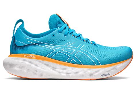 GEL-NIMBUS 25 | Men | Island Blue/Sun Peach | ASICS United States