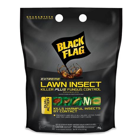 Black Flag Extreme 10 lb. Lawn Insect Killer Plus Fungus Control Granules-HG-81112 - The Home Depot