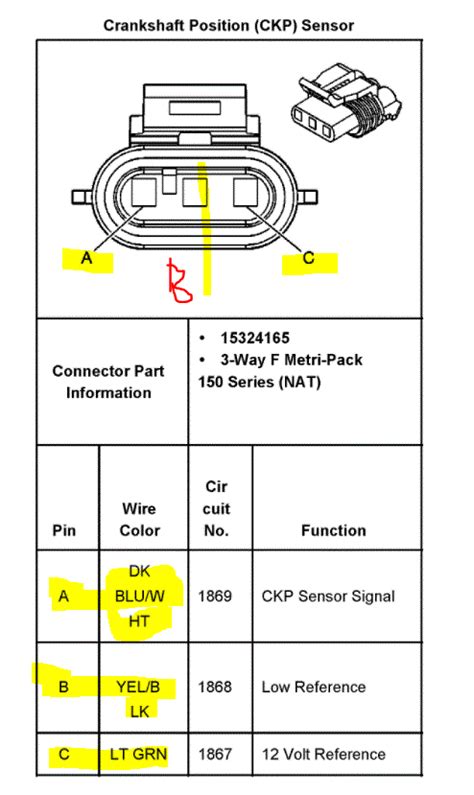 41+ 3 Wire Crank Position Sensor Wiring Diagram - JillyAleeza