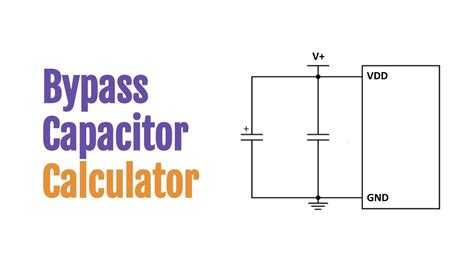 Bypass or Decoupling Capacitor Calculator