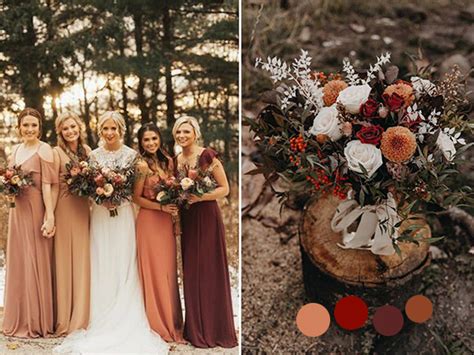 10 Gorgeous Color Combos to Consider for Your Fall Weddings-Part 1 - Elegantweddinginvites.com Blog