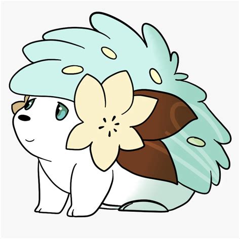 Shiny Shaymin Art, HD Png Download - kindpng