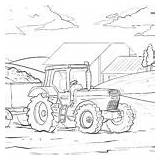 Traktor Ausmalen Bauernhof Ausmalbild Malvorlage Trecker Artus Steyr  sketch template