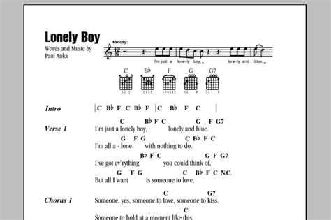 Lonely Boy | Sheet Music Direct