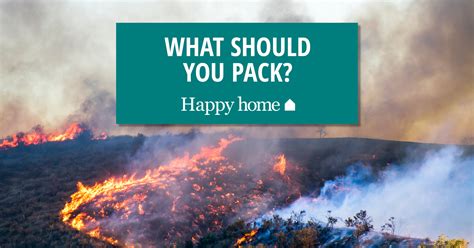 What Should You Pack if Evacuated? - Happy Home Inventory Services