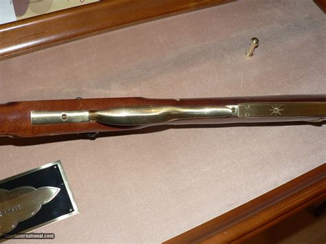 Franklin Mint replica of Davy Crockett's 1835 .41 cal. rifle