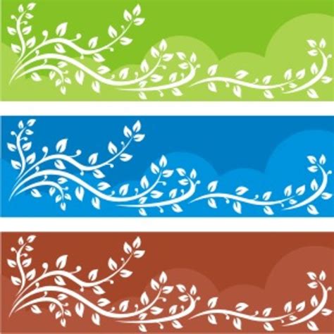 Tree Banner Backgrounds | FreeVectors