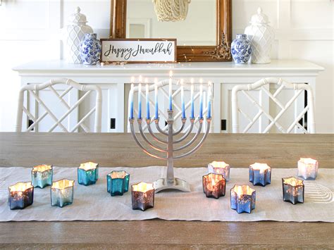 Stylish Hanukkah Decor For The Contemporary Home - Stefana Silber