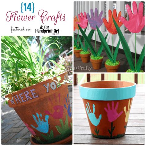 Handprint Flower Bouquet Craft | Best Flower Site