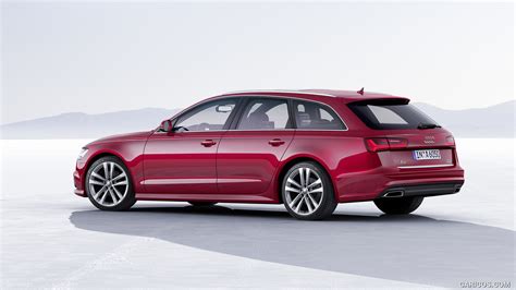 Audi A6 Avant | 2017MY quattro (Color: Matador Red) | Rear