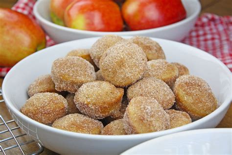 Baked Apple Cinnamon Donut Holes Recipe | Catch My Party