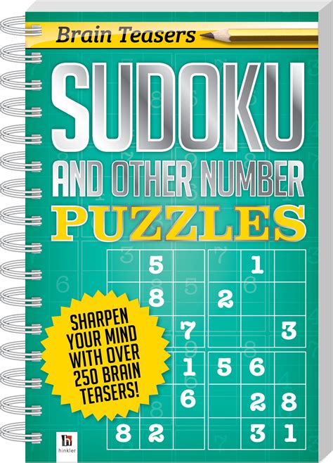 Brain Teasers S3: Sudoku and other Number Puzzles (2020 ed) - Puzzle Books - Books - Adult - Hinkler