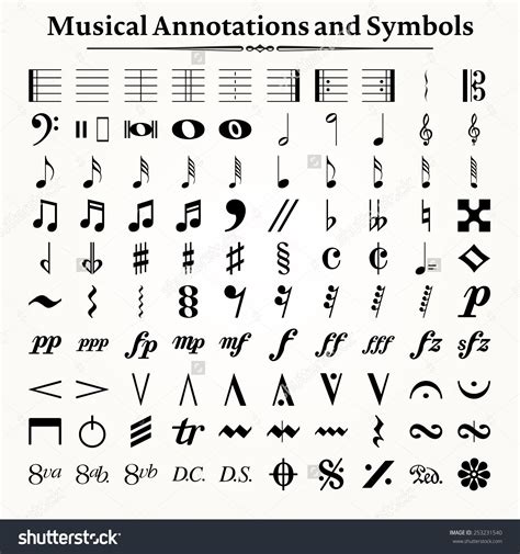 Music Symbols In Word at Ella McKain blog