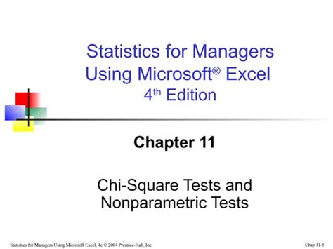 Chi square using excel | PPT | Free Download