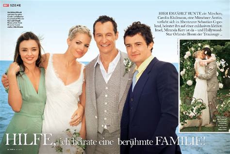 FRENCH WEDDING WITH ORLANDO BLOOM AND MIRANDA KERR.... - Cherie Foto