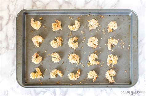 Lightened Up Baked Popcorn Shrimp! (and a video) - Carmy - Easy Healthy-ish Recipes