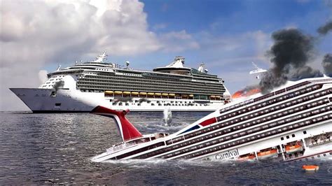 Shelling From Royal Caribbean’s M.S. ‘Allure’ Sinks Carnival Cruise ...