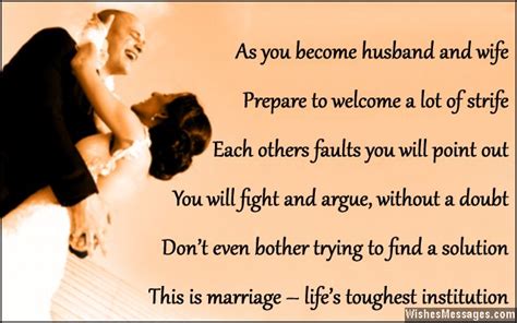 Funny Wedding Card Messages: Congratulations For Wedding – WishesMessages.com