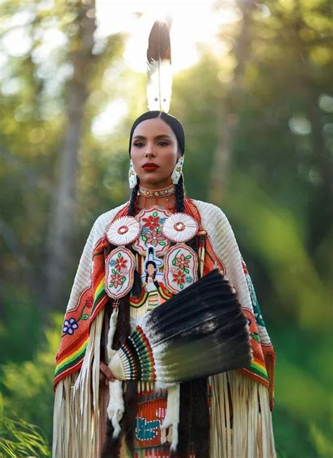 Nikita is Nêhiyaw (Plains Cree) from Moosomin First Nation in Ceremonial Dress : pics | Native ...