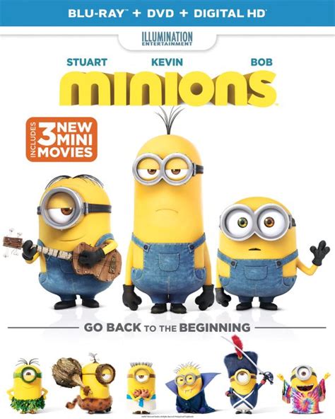 Minions [Includes Digital Copy] [Blu-Ray/Dvd] [2 Discs] [2015] - Big ...