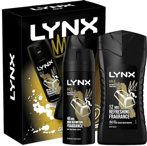 Lynx Gold Duo Gift Set (150ml Body Spray + 225ml Body Wash) - Colour ...