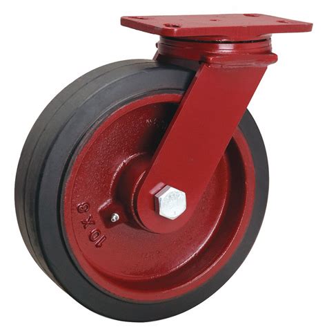 HAMILTON, 10 in Wheel Dia., 790 lb, Standard Plate Caster - 5VH22|S-FM ...