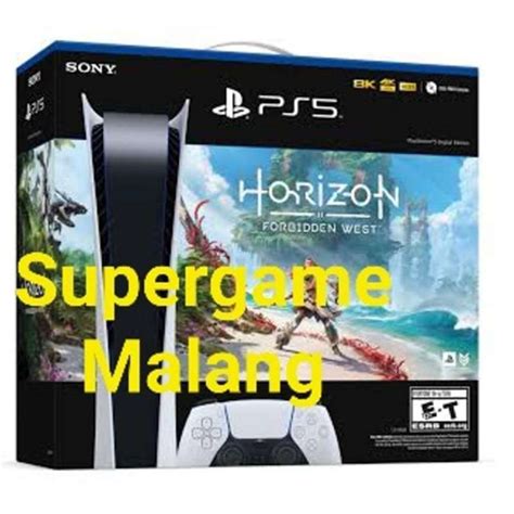 Jual PS5 PS 5 Playstation Digital Standar Asia Garansi Resmi Sony Indonesia di Seller Supergame ...