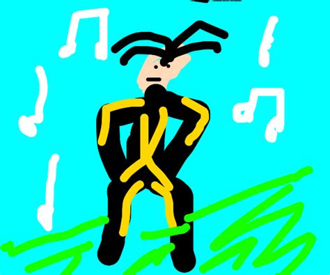 zhongli does the little lad dance - Drawception