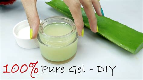 DIY Homemade ALOE VERA GEL 100% Pure for Instant Beauty Remedies Urdu Hindi - YouTube | Diy aloe ...