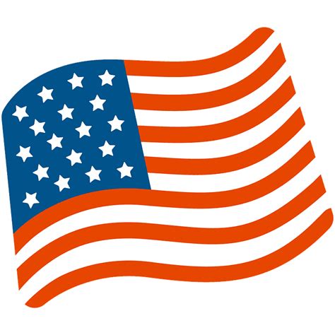 United States flag emoji clipart. Free download transparent .PNG | Creazilla