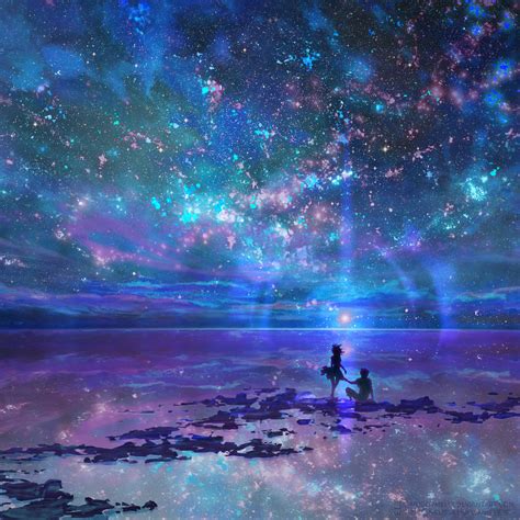 ArtStation - Ocean, Stars, Sky, and You