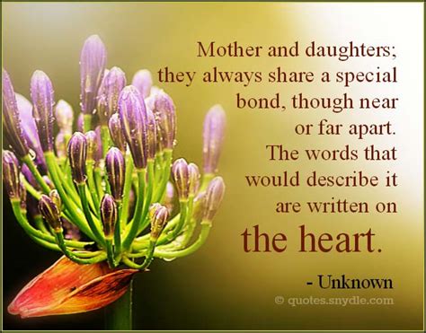 Mother Daughter Quotes with Image – Quotes and Sayings