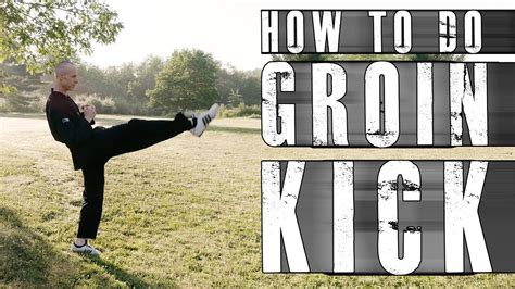 How To Do Groin Kick - Beginner Kicking - YouTube