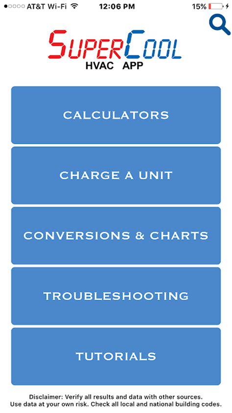 SuperCool HVAC troubleshoot/ duct sizing/ charging APK for Android ...