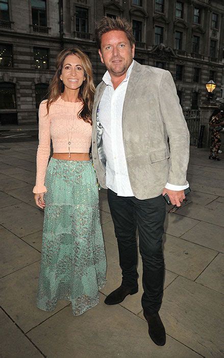 James Martin and girlfriend Louise Davies make rare joint appearance on glamorous night out | HELLO!