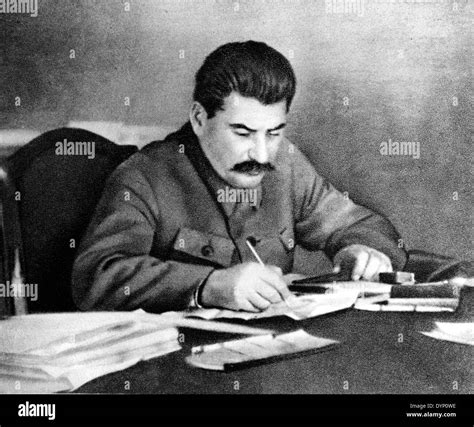 Joseph Stalin (1878-1953), leader of the Soviet Union Stock Photo ...