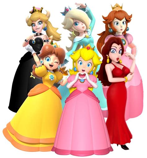 Nintendo Mario Ladies (Princesses) (Bowsette included) | Mario characters, Artwork pictures, Mario