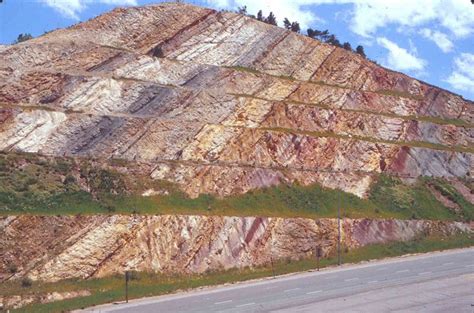 Tilted Rock Layers - Geology In