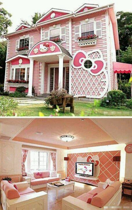 Hello Kitty house! | Hello kitty house, Hello kitty rooms, Hello kitty bedroom