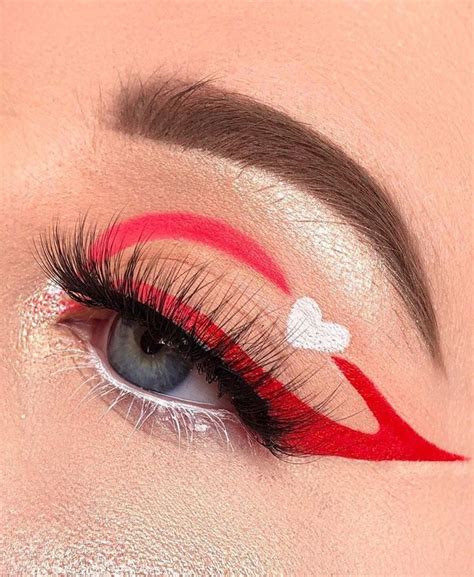 Red Eyes Makeup ️ Cute Makeup Looks | Eye makeup, Eye makeup tutorial, Red eye makeup